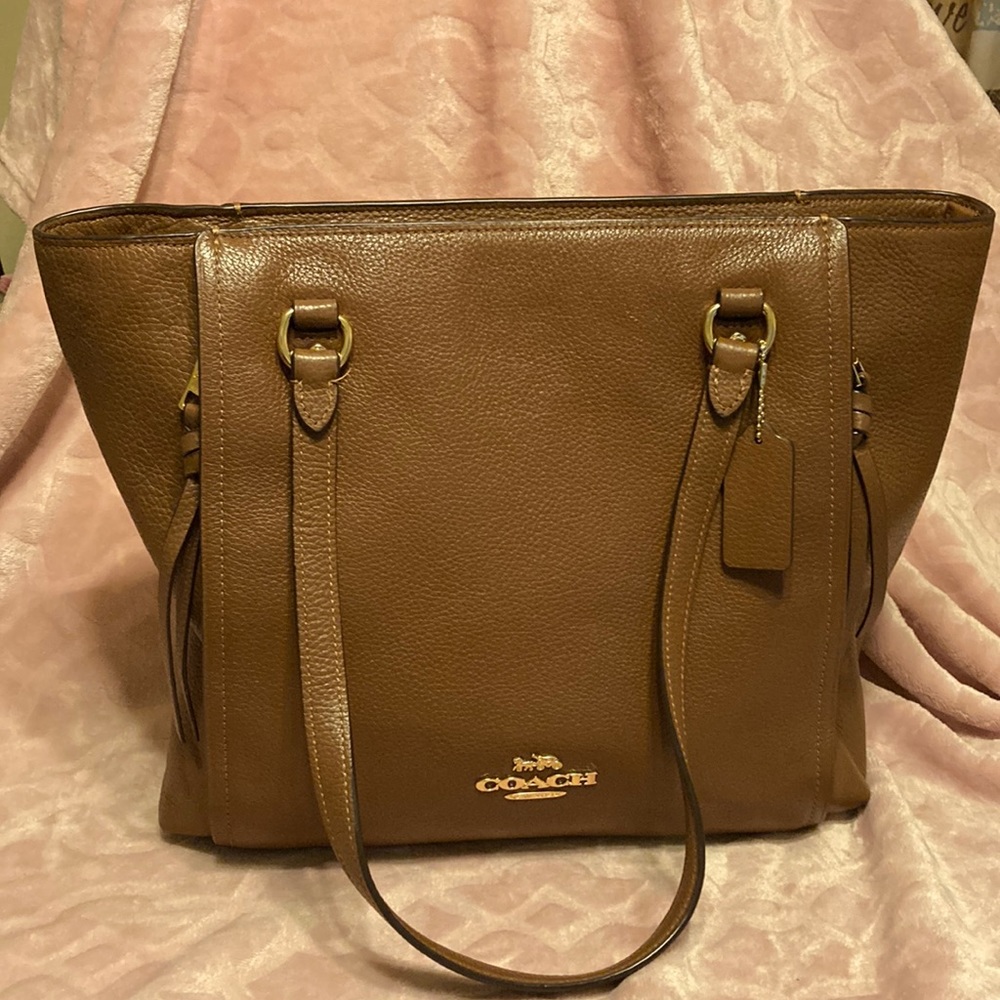 Coach Marlon tote Brown 91031